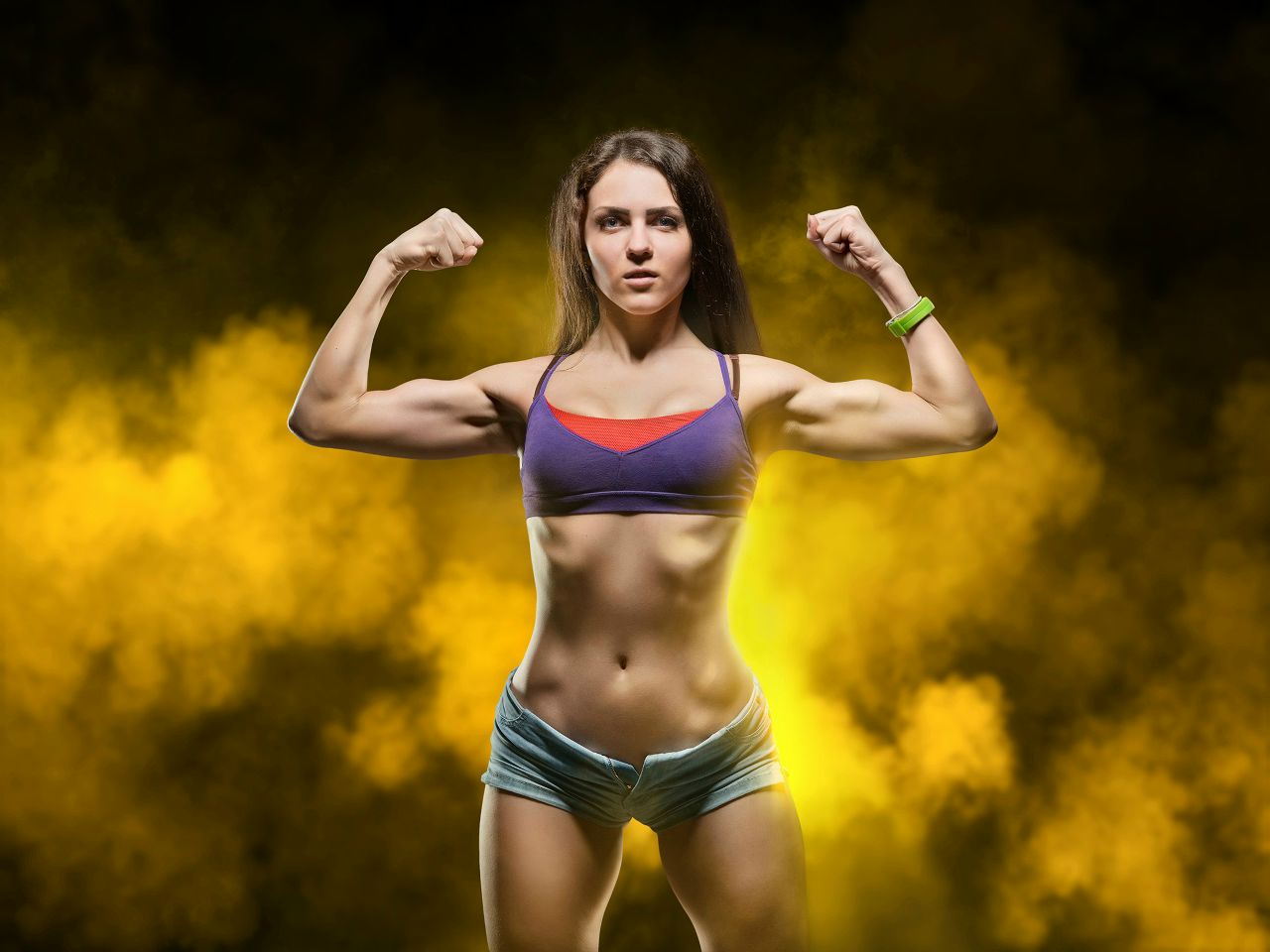 Athletic girls in Cartagena